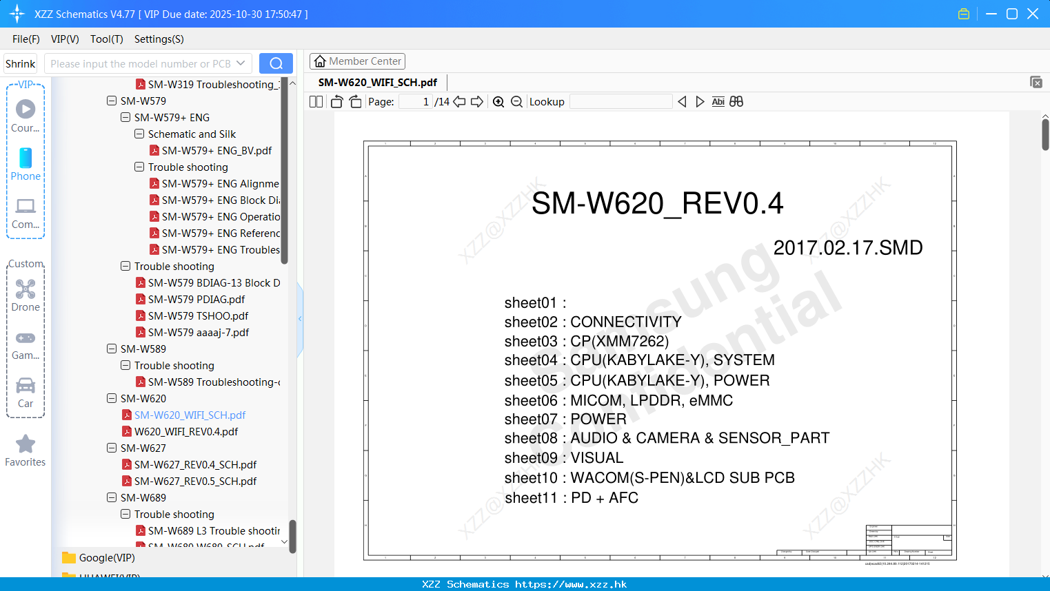 Samsung SM-W620_WIFI_SCH
